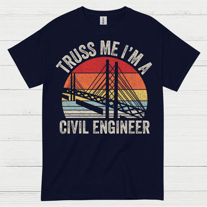 Civil Engineer Bridge T Shirt