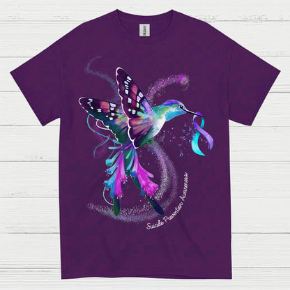 Hummingbird Awareness Message T Shirt