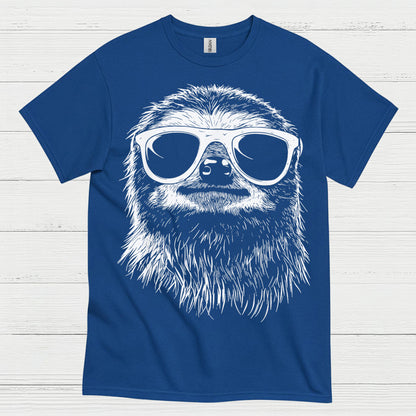 Cool Sunglasses Sloth Graphic T Shirt