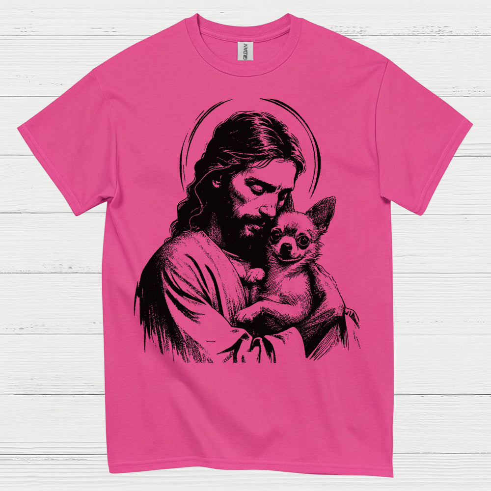 Jesus Loves Dogs Christian Faith T Shirt