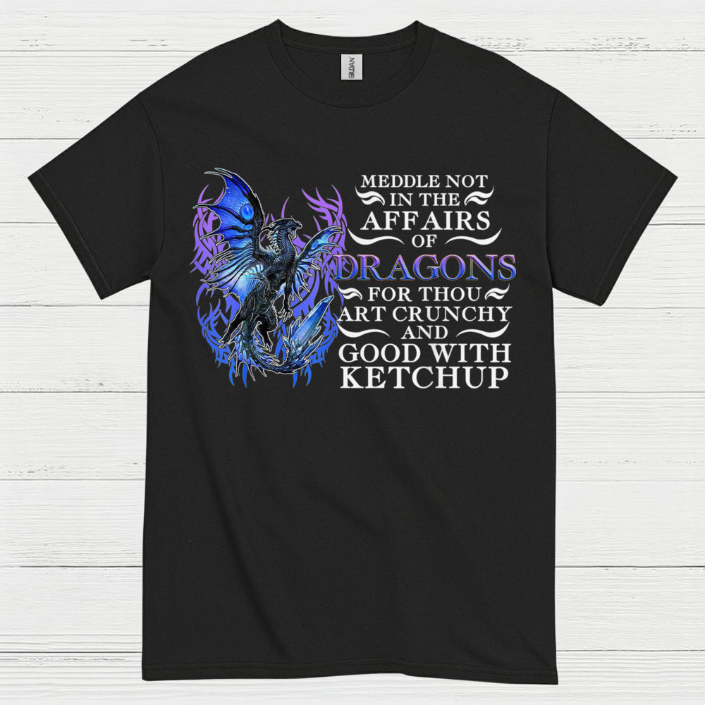 Good With Ketchup Dragon T Shirt