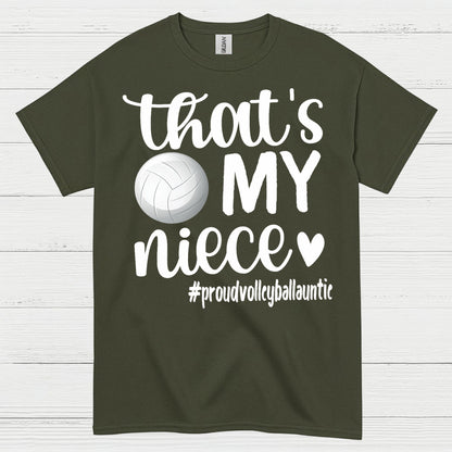 That’s My Niece Volleyball T Shirt