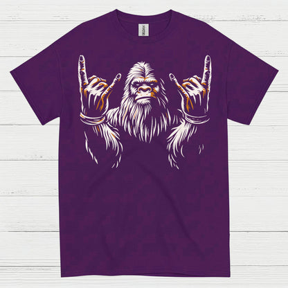 Rock On Bigfoot T Shirt