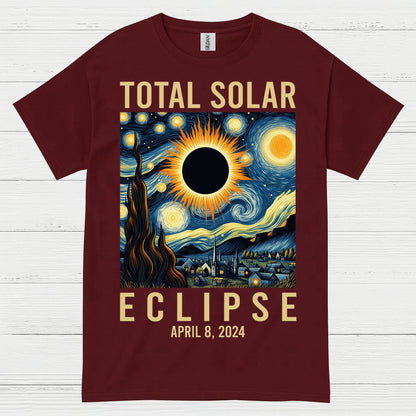 Total Solar Eclipse Art T Shirt