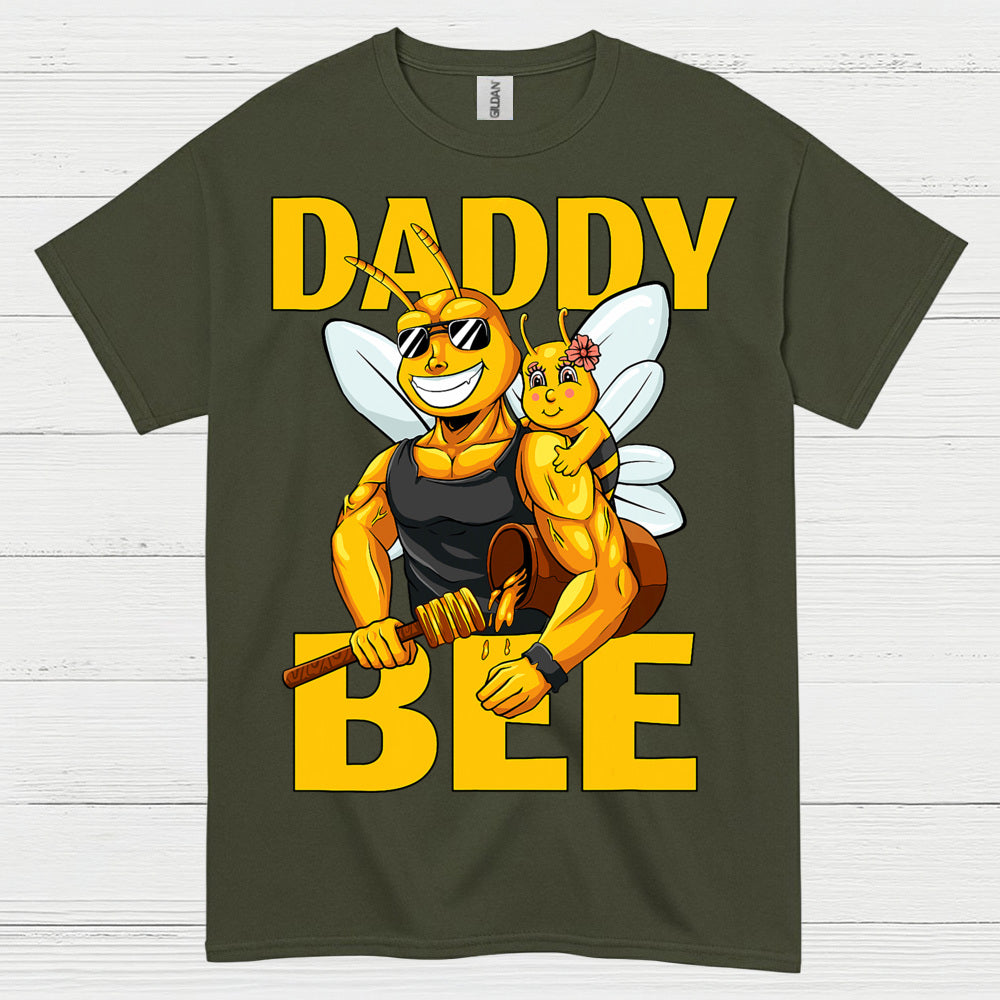Daddy Bee Funny Fatherhood T Shirt