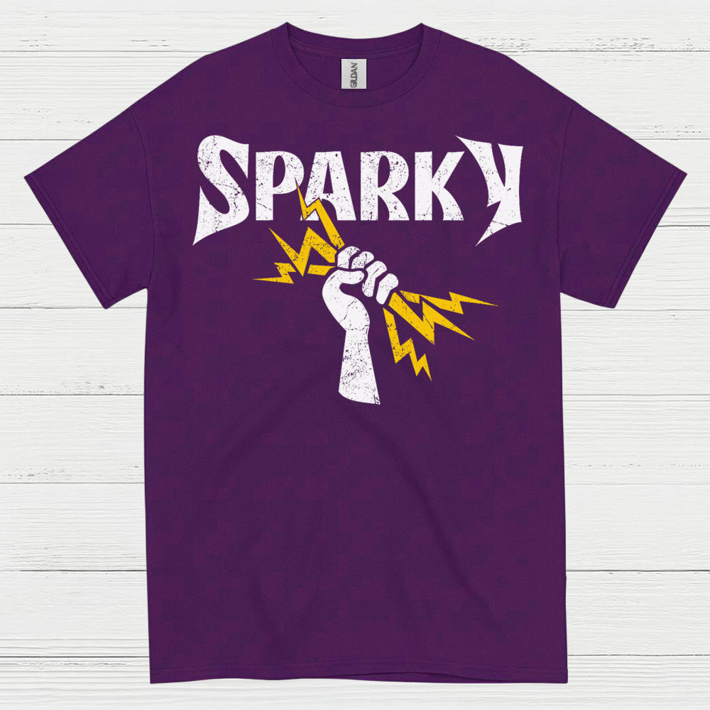 Sparky Electrician Graphic T Shirt