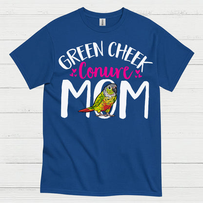 Green Cheek Conure Mom T Shirt