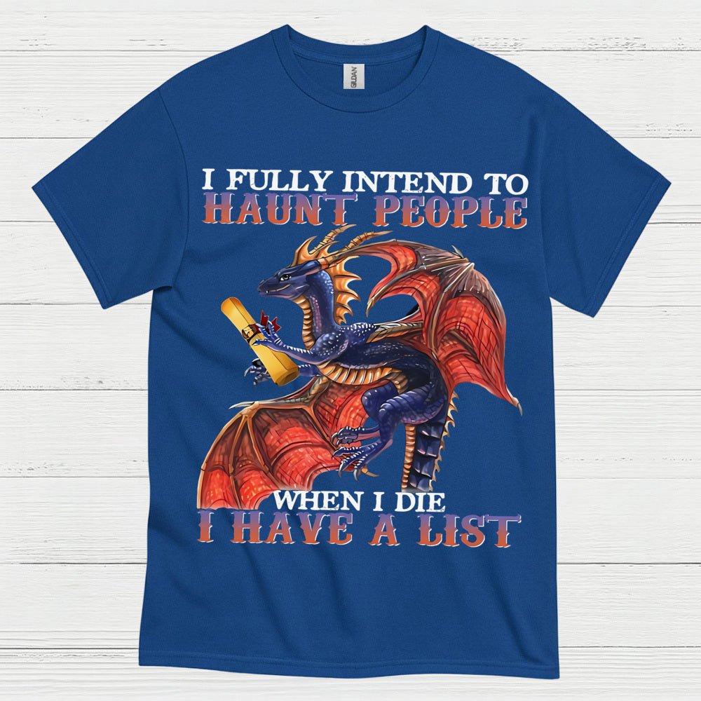 Haunt People Dragon T Shirt
