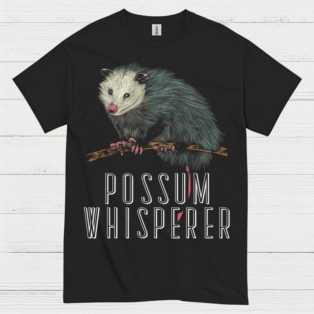 Possum Whisperer Wildlife Humor T Shirt
