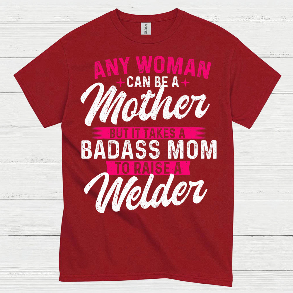 Proud Welder Mom Welding T Shirt