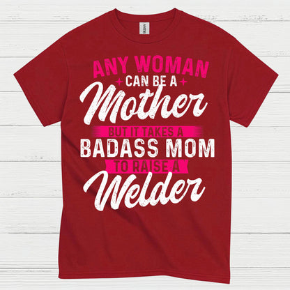 Proud Welder Mom Welding T Shirt