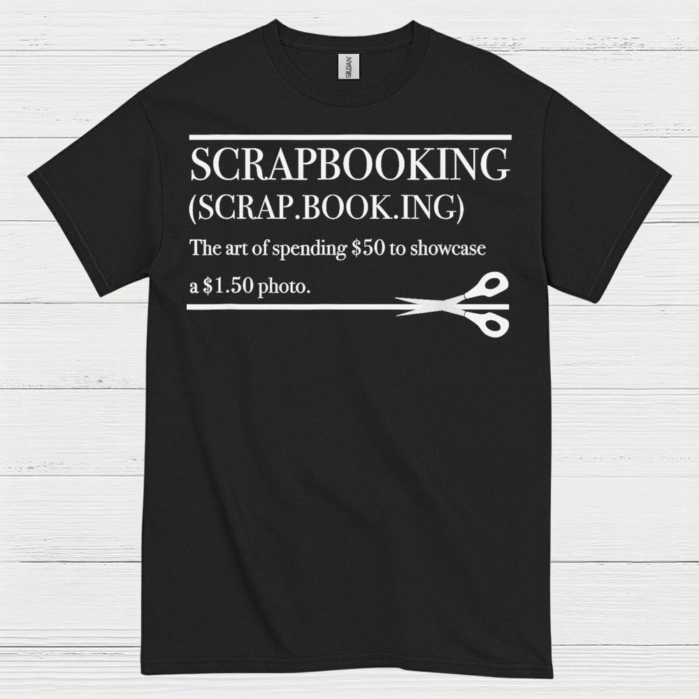 Funny Scrapbooking Definition Craft Lover T Shirt