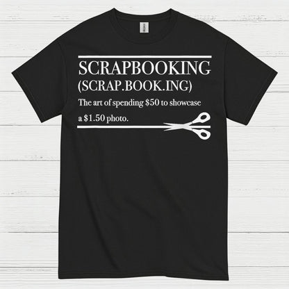 Funny Scrapbooking Definition Craft Lover T Shirt