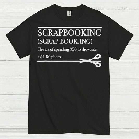Funny Scrapbooking Definition Craft Lover T Shirt