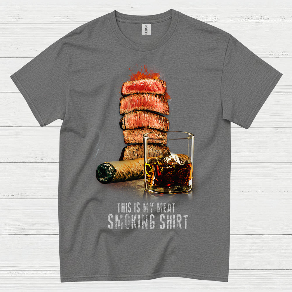 Meat Smoking Shirt BBQ T Shirt