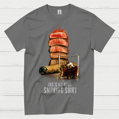 Meat Smoking Shirt BBQ T Shirt