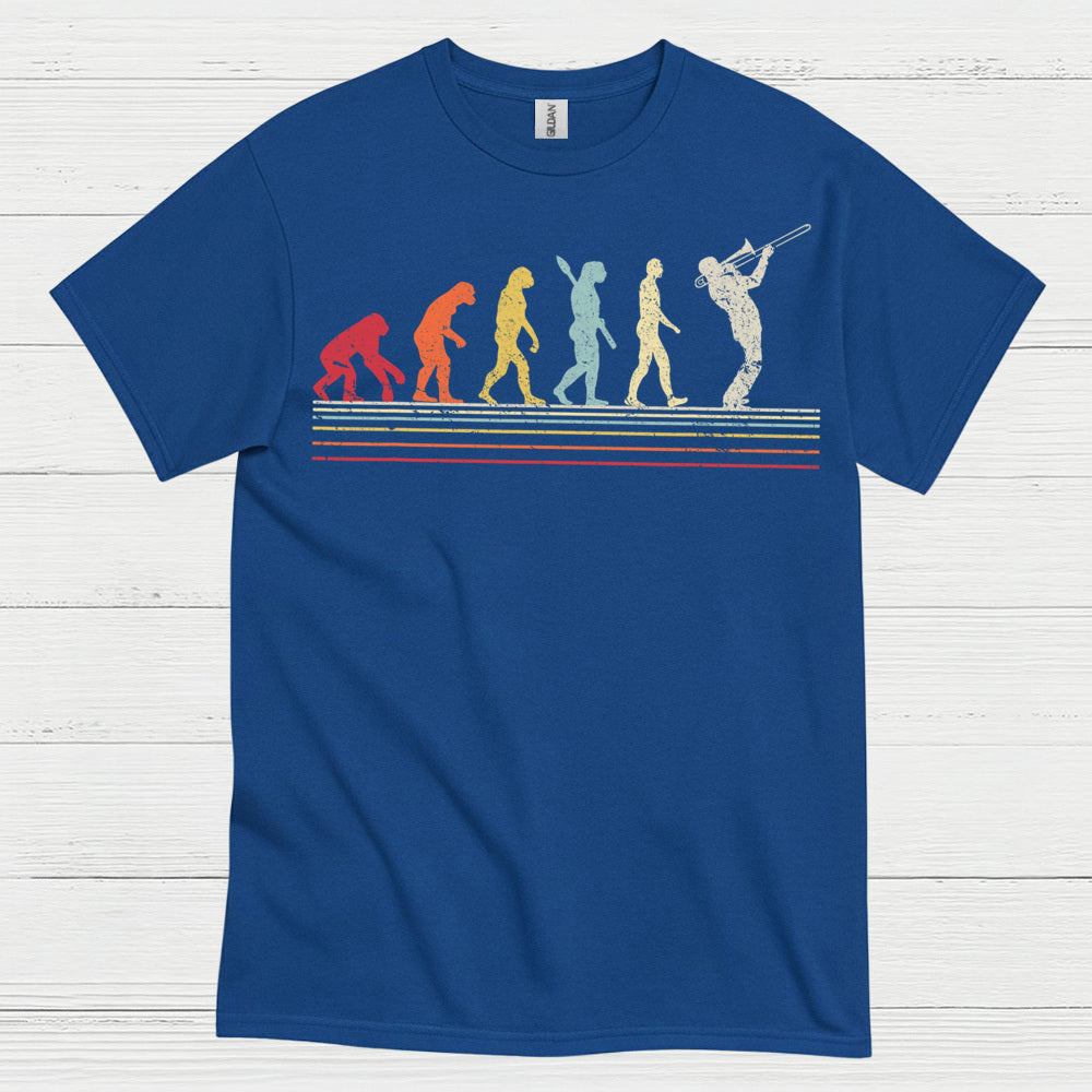 Trombone Evolution Music T Shirt