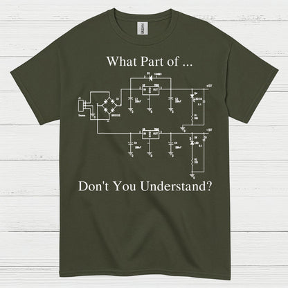 Circuit Logic Humor Engineering T Shirt