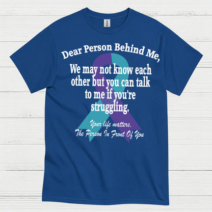 Mental Health Awareness Message T Shirt