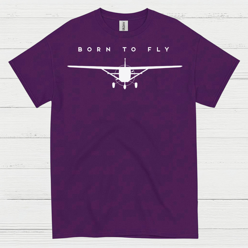 Born To Fly Pilot T Shirt