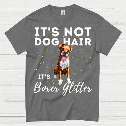 Boxer Glitter Funny T Shirt