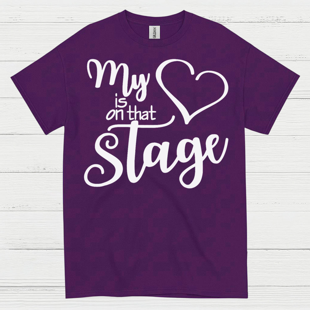 My Heart On Stage Dance T Shirt