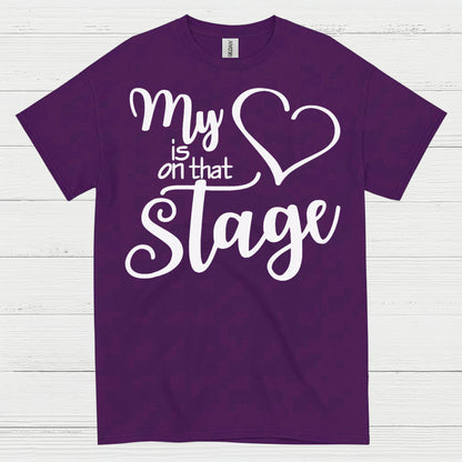 My Heart On Stage Dance T Shirt