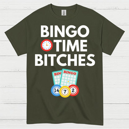 Bingo Time Funny Quote T Shirt