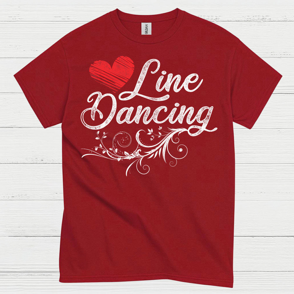 Love Line Dancing Country T Shirt