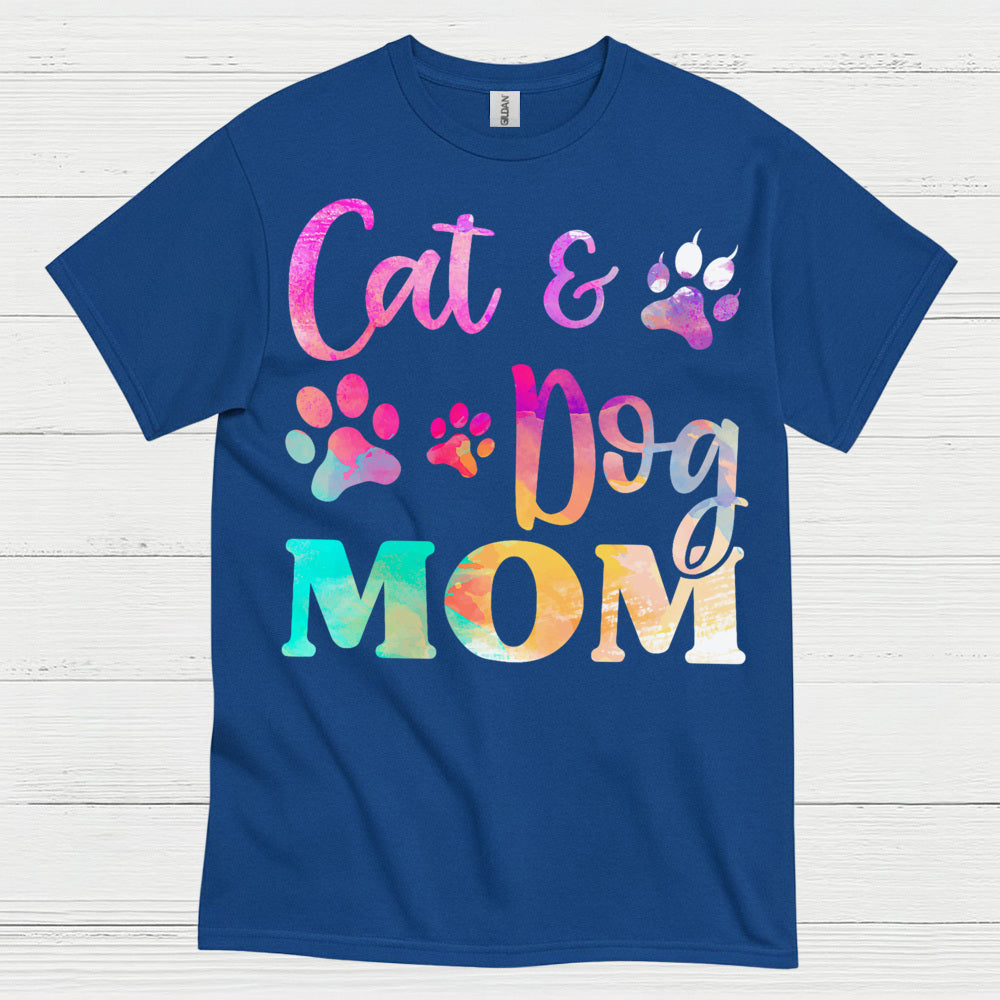 Cat And Dog Mom T Shirt