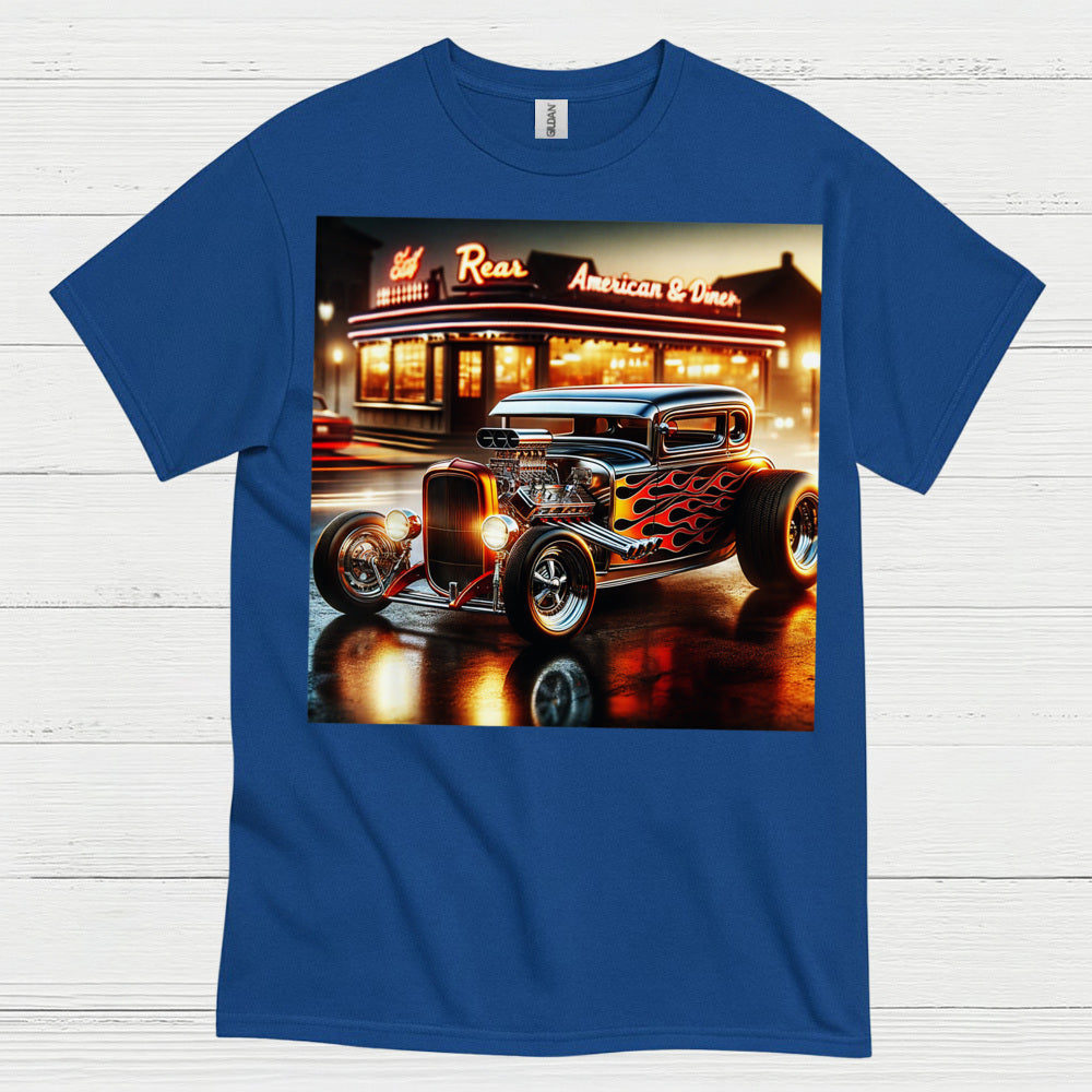 Classic Hot Rod Diner T Shirt