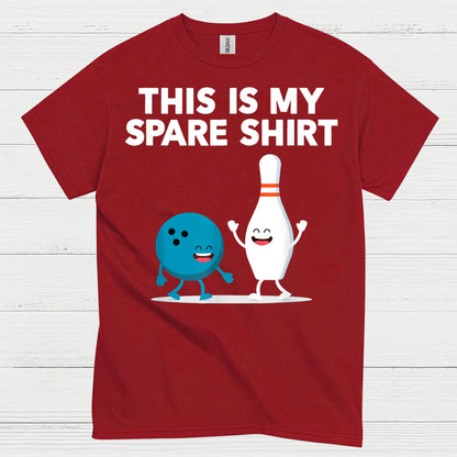 This Is My Spare Shirt Bowling T Shirt