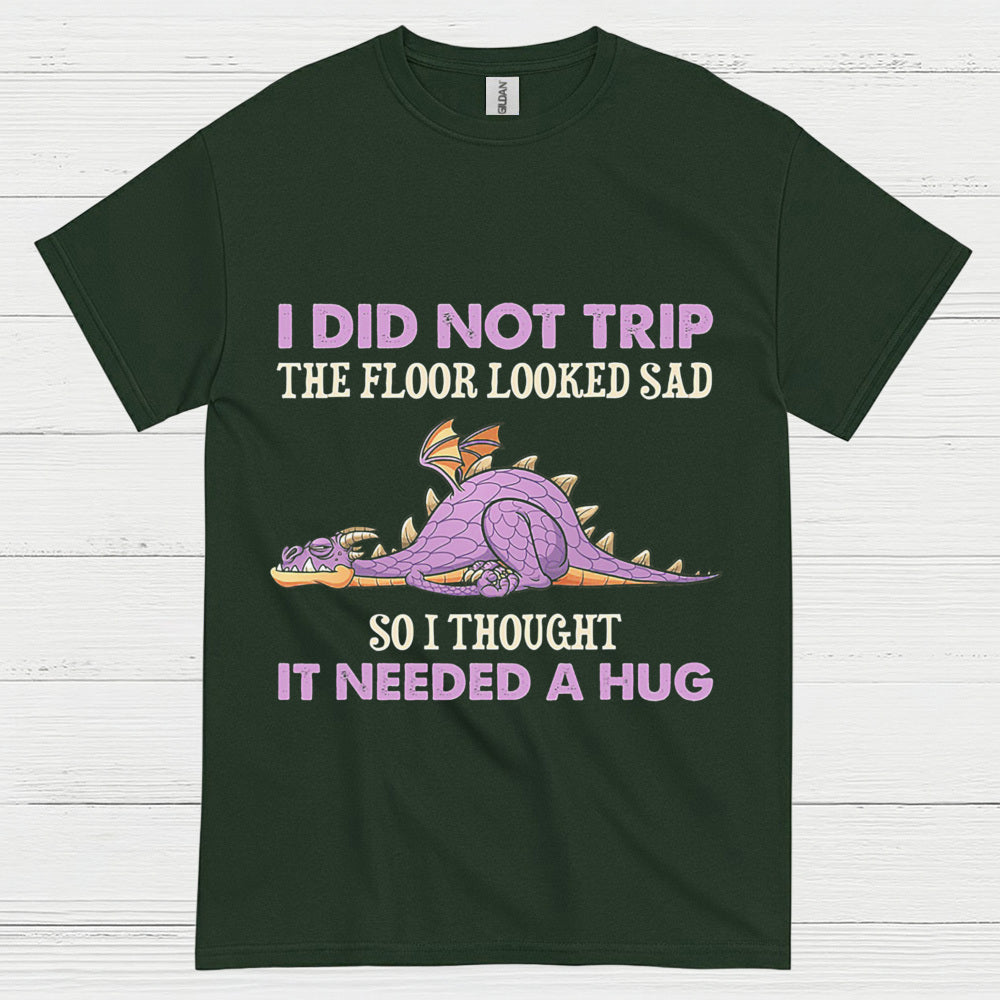 I Did Not Trip Dragon T Shirt