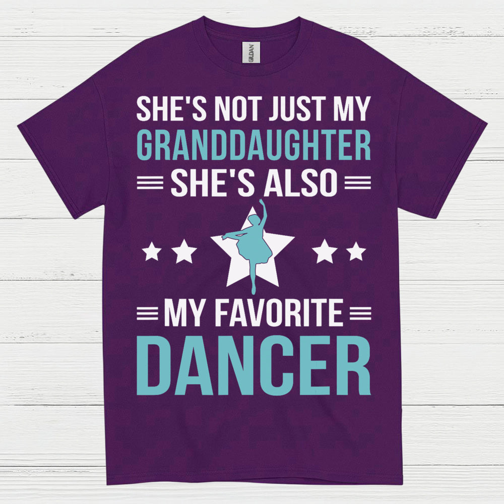 Favorite Granddaughter Dancer Family T Shirt