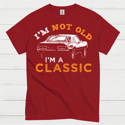 Classic Never Old Car T Shirt