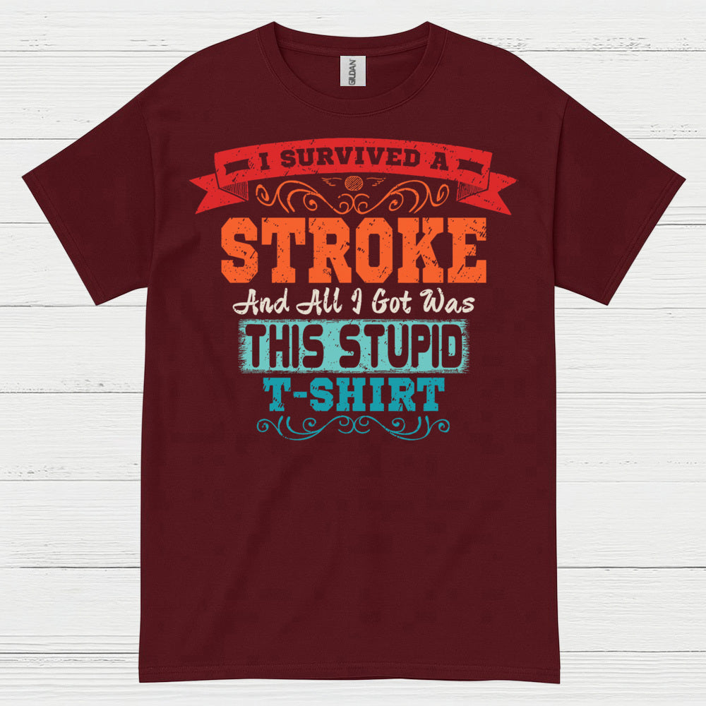 I Survived A Stroke Funny Survivor T Shirt
