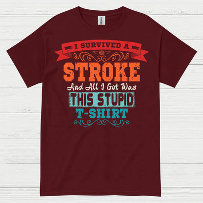 I Survived A Stroke Funny Survivor T Shirt