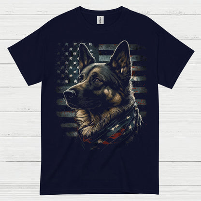 Patriotic Shepherd Pride T Shirt