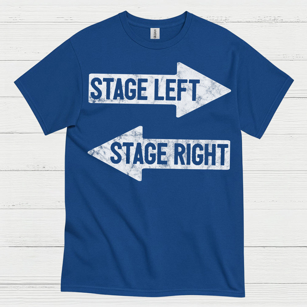 Stage Left Stage Right Theatre T Shirt