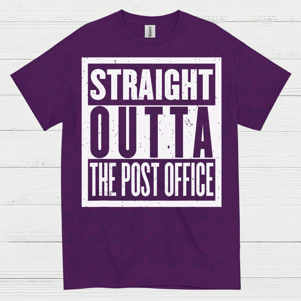 Straight Outta The Post Office T Shirt