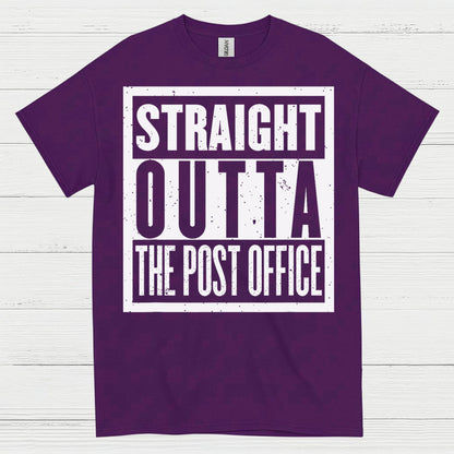 Straight Outta The Post Office T Shirt