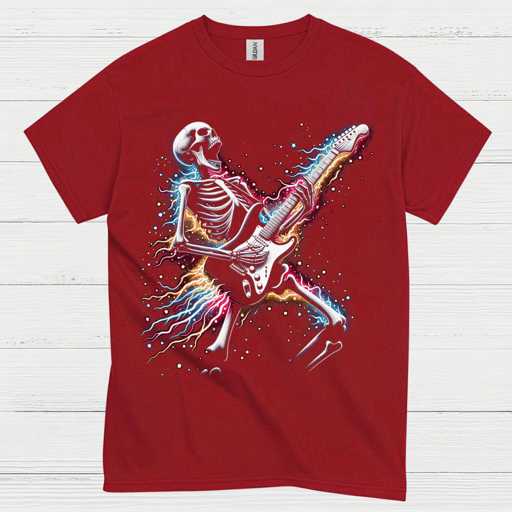 Electric Bones Guitar T Shirt