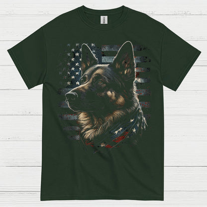 Patriotic Shepherd Pride T Shirt