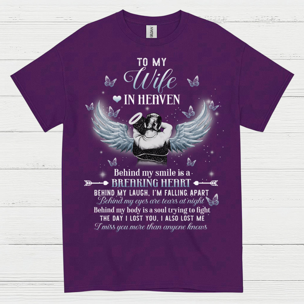 To My Wife In Heaven T Shirt