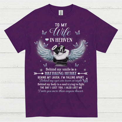 To My Wife In Heaven T Shirt