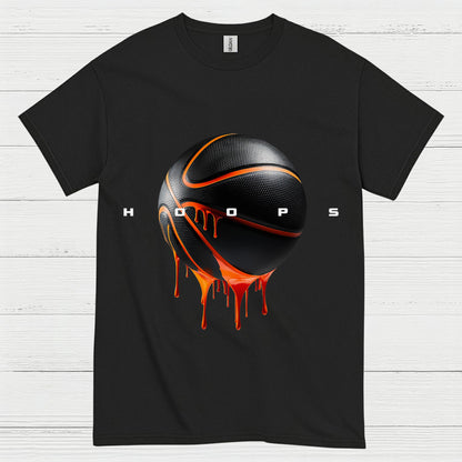 Dripping Basketball Hoops T Shirt