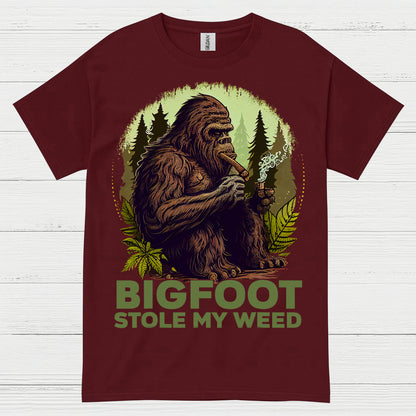 Bigfoot Stole My Weed T Shirt
