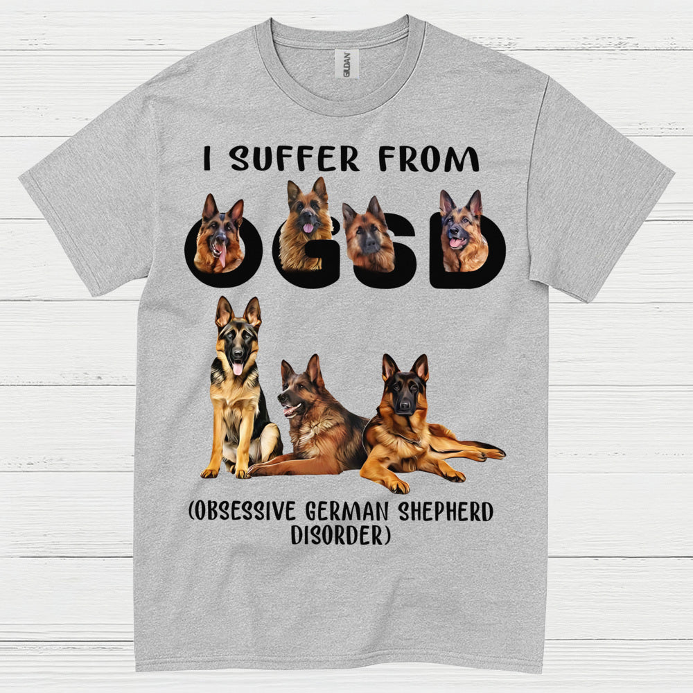 Funny German Shepherd OGSD Graphic T Shirt