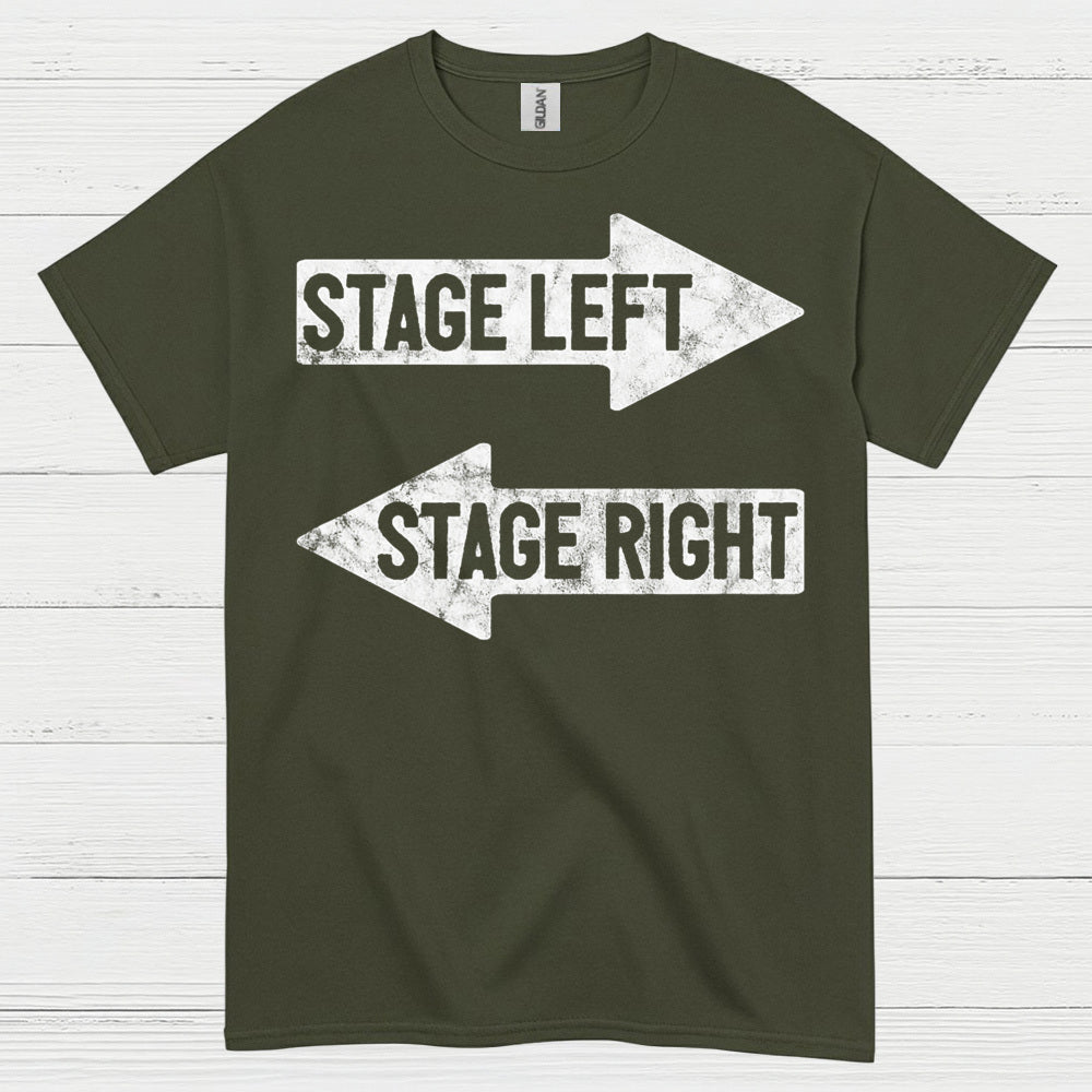 Stage Left Stage Right Theatre T Shirt