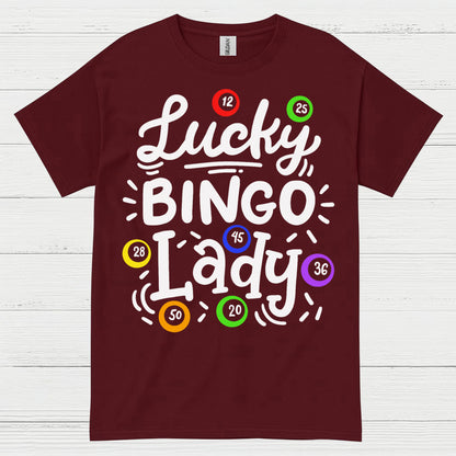 Lucky Bingo Lady T Shirt